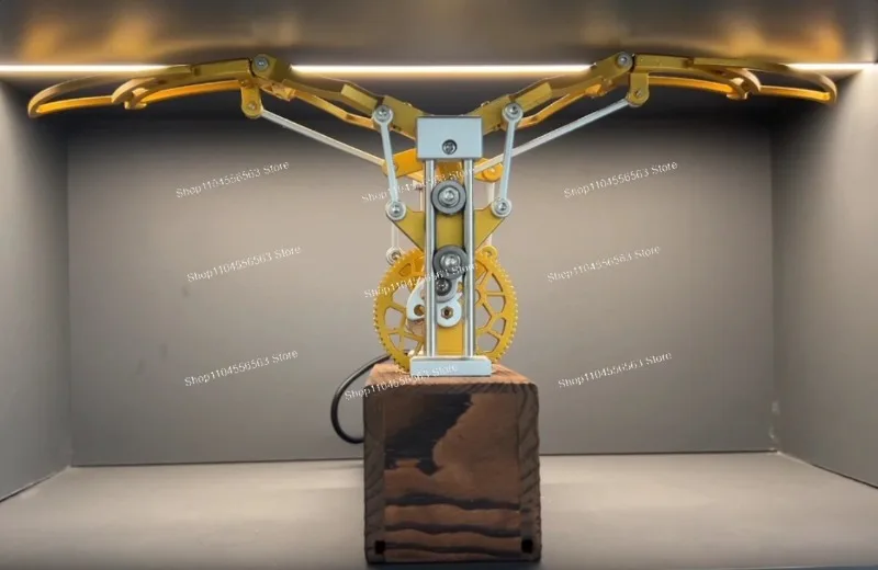 

Креативная модель с крыльями ангела, ретро-стиль, механические автоматические машущие крылья, настольное украшение, игрушка для снятия стресса для дома и офиса