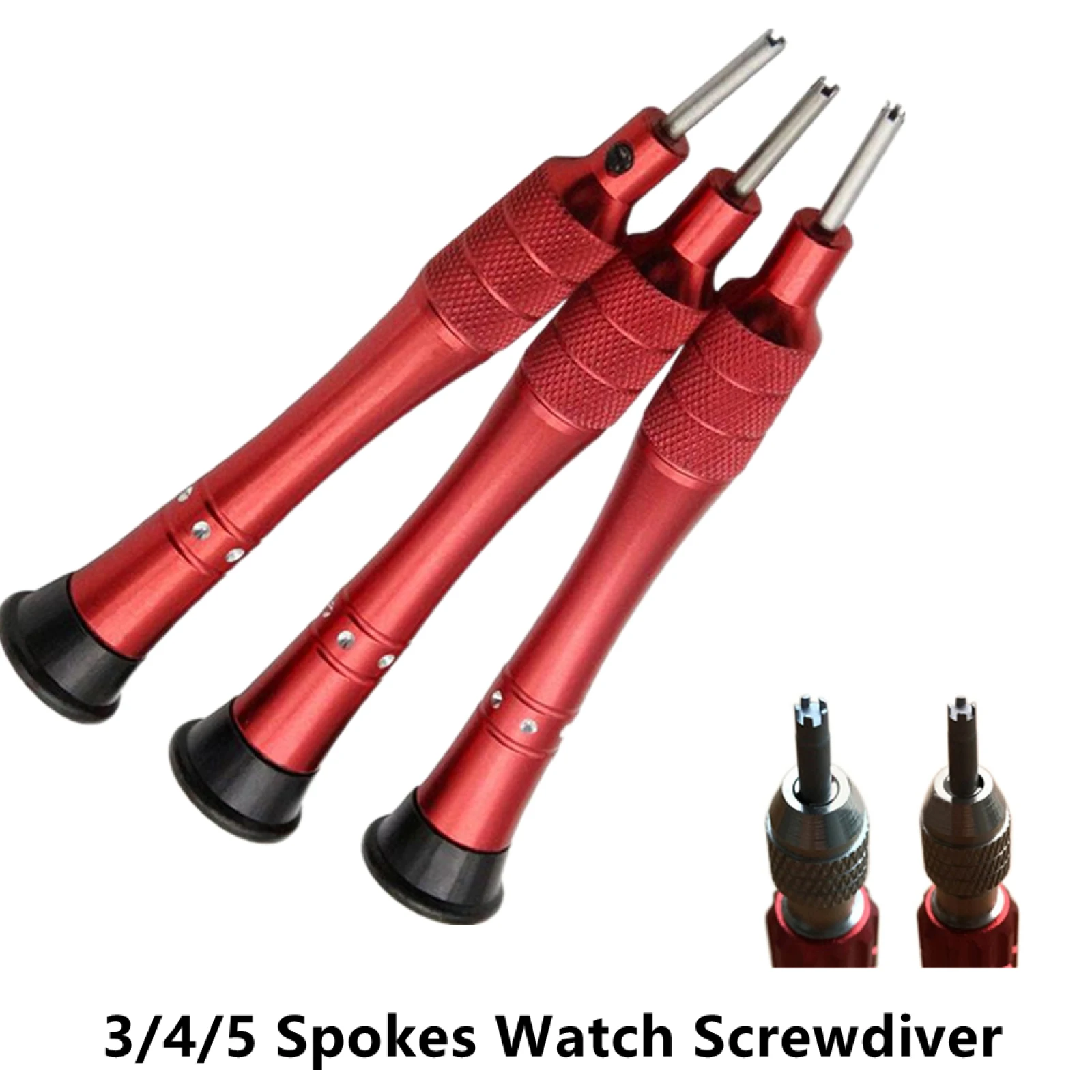 

Red Carbon Steel 3 4 5 Spokes Star Screwdriver For Richard Mille Watch Repair Fix Tool Watch Accessories