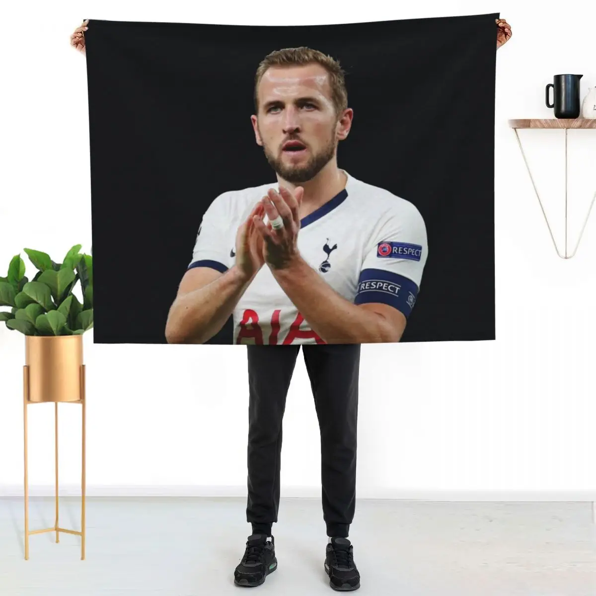 

harry kane Throw Blanket Cozy Microfiber Throw Blanket for Home Bedroom