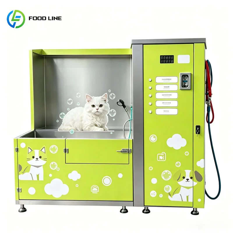 Pet Washing Vending Machine Automatic Dog Wash Station Self Service Pet Grooming Equipment Customized