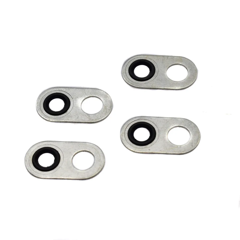 4pcs 12551933 Steam Vent Tube Coolant Bypass Air Bleed Pipe Water Crossover Block Off Seal Gasket For LS Engine 4.8 5.3 5.7 6.0