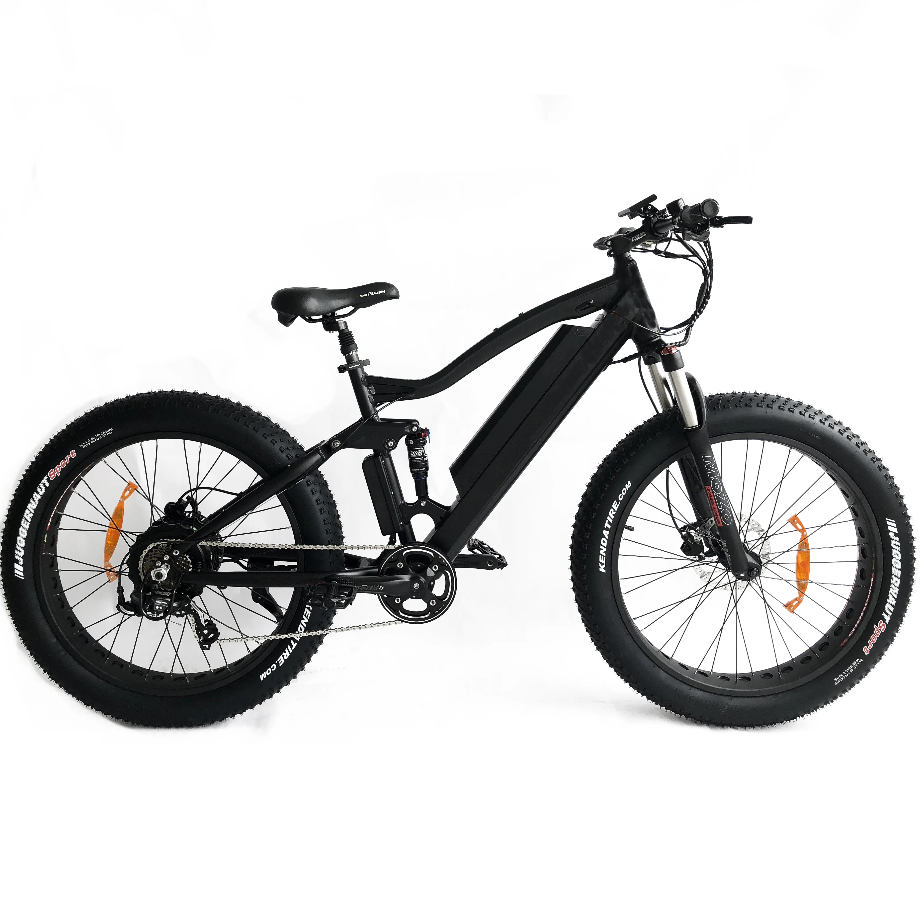 

New Full Suspension City Electric Bike Big Tire With 48v Fat Tire Aluminum Alloy Frame Built-in Battery