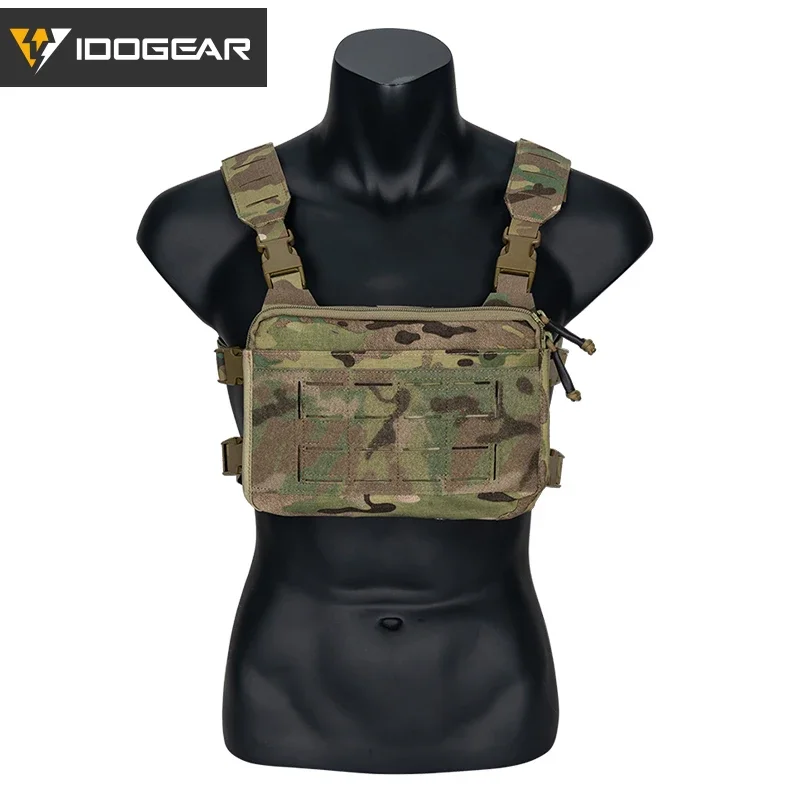 IDOGEAR support de carte tactique MK3 pochette de châssis Micro panneau avant de combat 3317-A