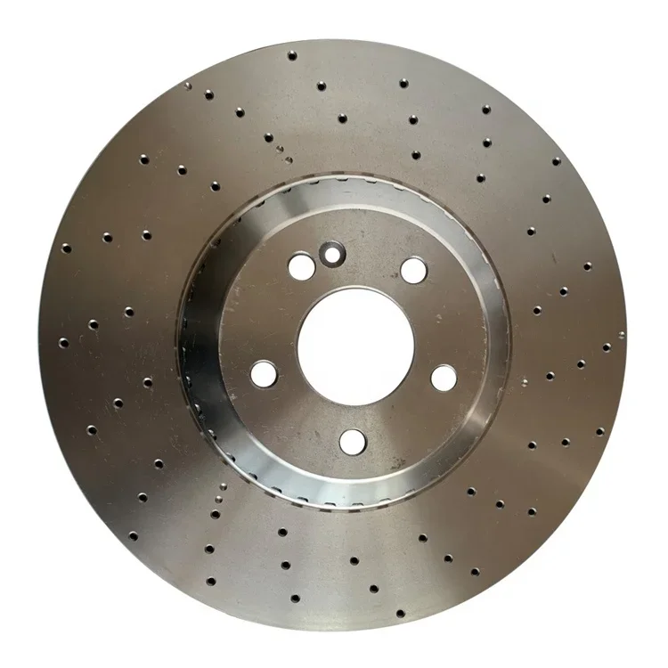 92294105 S560 FRONT LEFT & RIGHT Vented Brake Disc Rotors S-CLASS W222  Front Brake Disc Drilled A2224200272 2016