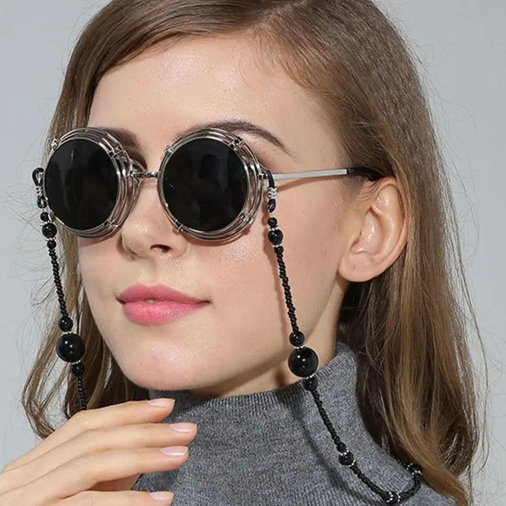 Women Fashion Imitation Pearls Chains Neck Eyeglass String Sunglasses Strap Glasses Cord Holder