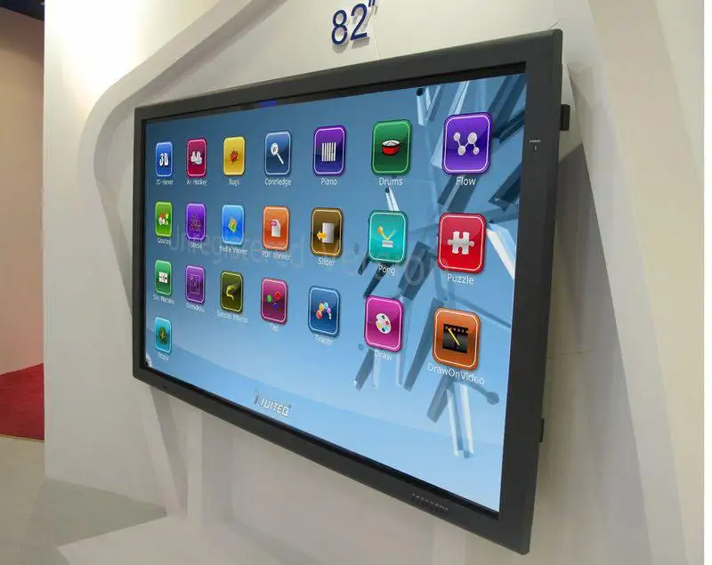 50 55 65 75 86 98inch LCD Display Interactive Panel All in One Computer Flat Panel for Education and Meeting Conference