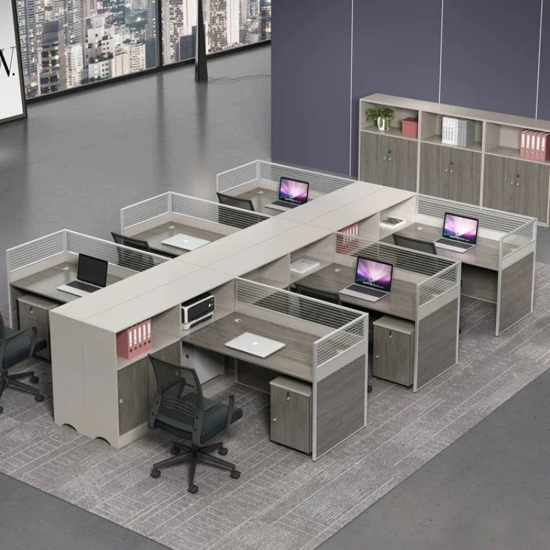 CX partition office card seat screen desk simple and modern