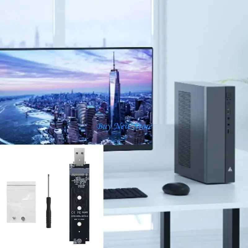 20CE NGFF B+M/M PCIe To USB3.1 10Gbps M.2 NVME SSD Adapter Converter for M.2 SSD