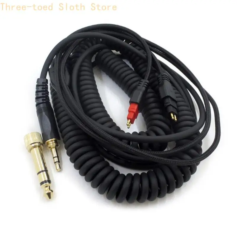 Voller geschichteter Stecker-Klinkenkabel für Senn Heiser HD650 HD600 HD66 Kopfhörer E74A – Detail 2