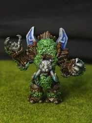 World of Warcraft Elf Technology Tree Miniature Model War Chess Chess Painting Finished Figure Ornament