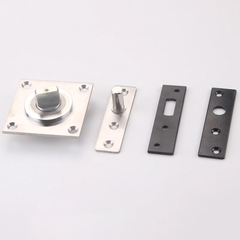 HOT 1Set Heavy Door Pivot Hinges 360° Rotary Invisible Hidden Door Hinges Background Wall Screen Pivot Hinge Install Up and Down