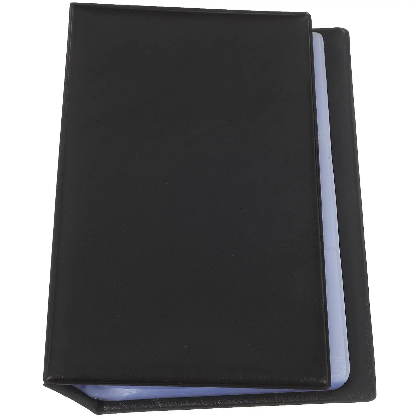

2pcs Wear Resistant PVC Business Card ganizer Book Album Holder Game Sleeves Collector Notebook Binder Accessories Elegant