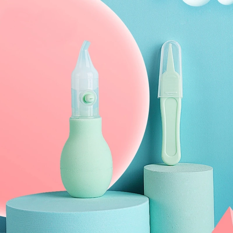 Baby Nasal Aspirator Nasal Aspirator Newborn Baby Nose Sucker Baby Nose Cleaner Baby Nasal Cleaner Mucus Removal Durable