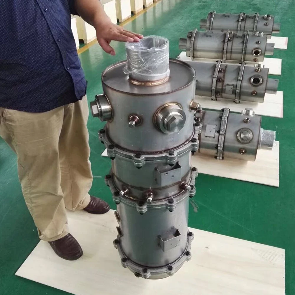 Kustomisasi Produsen Sistem Mesin Truk DPF Filter Partikulat Konverter Katalitik SKOUIO 54