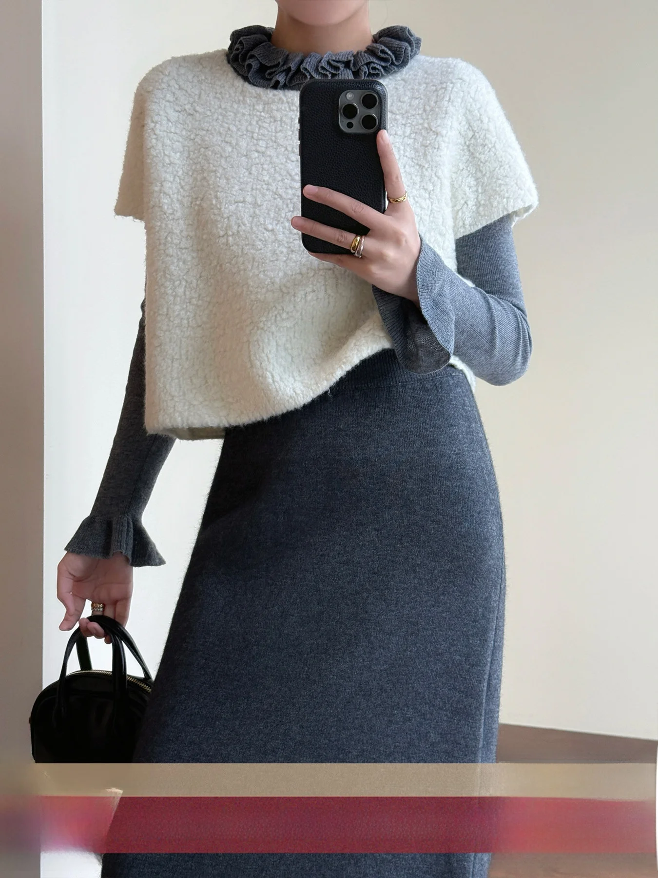 

Tasyavan Sweet Sister Alpaca Шерсть ort Sve Жилет Свитер Мягкая Уютная Круглая Пряжа Дизайн Многослойный Топ Женская Мода