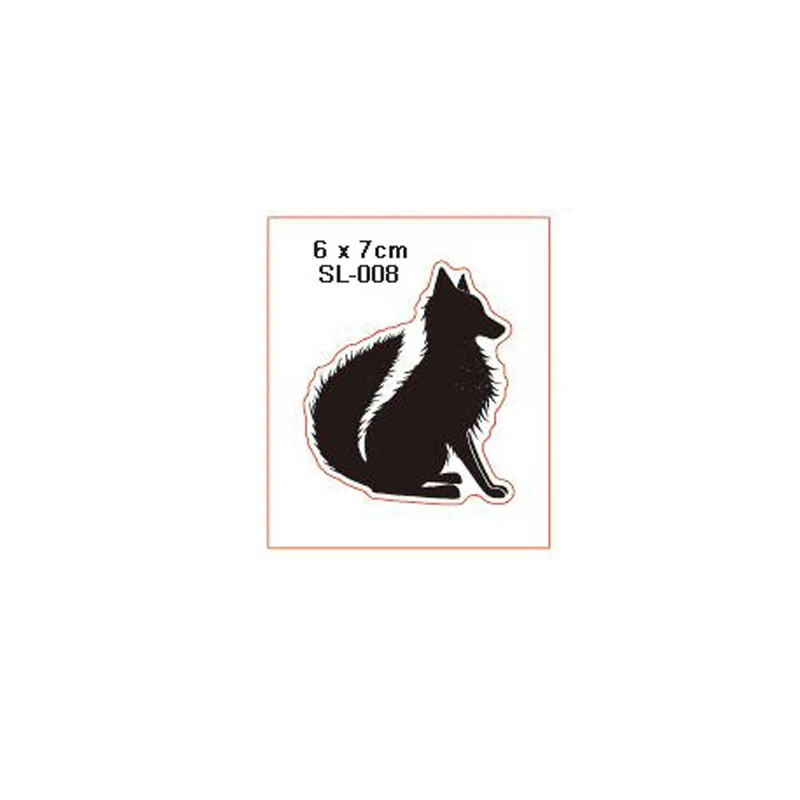 

New Arrival Fox Clear Stamps for DIY Scrapbooking Card Transparent Silicone Stamp Making Photo Album Crafts Decoration