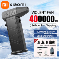 Xiaomi Turbo Fan Upgrade Rechargeable Blower 400000RPM Brushless Air Blower Turbo Jet Fan Portable Dust Blower Electric Dryer