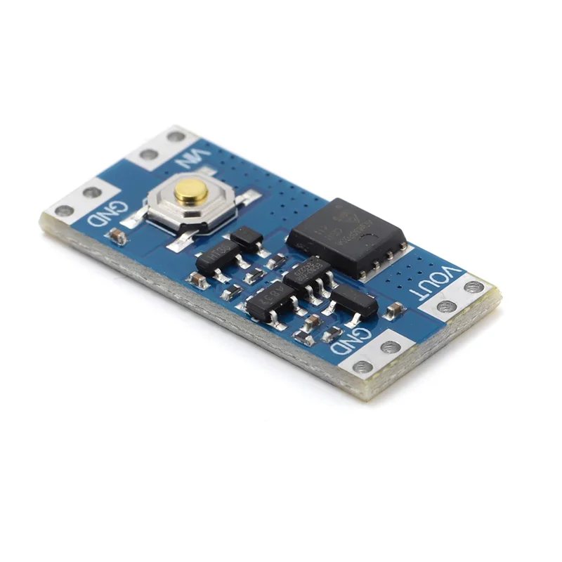 Single Bond Button Bistable Mini One Key Switch Module 3.5-5.4V 4.5-26V 300Na 1.3Ua 10A Low Power XL-10AL-Y47A