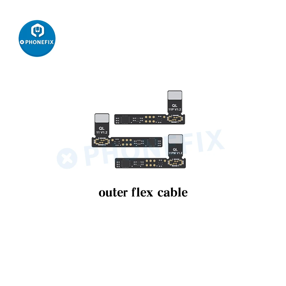 Qianli Copy Power Battery Data Corrector Flex Cable for iPhone 11 12 Pro 13 Solve Battery Encryption Remove Error Health Warning