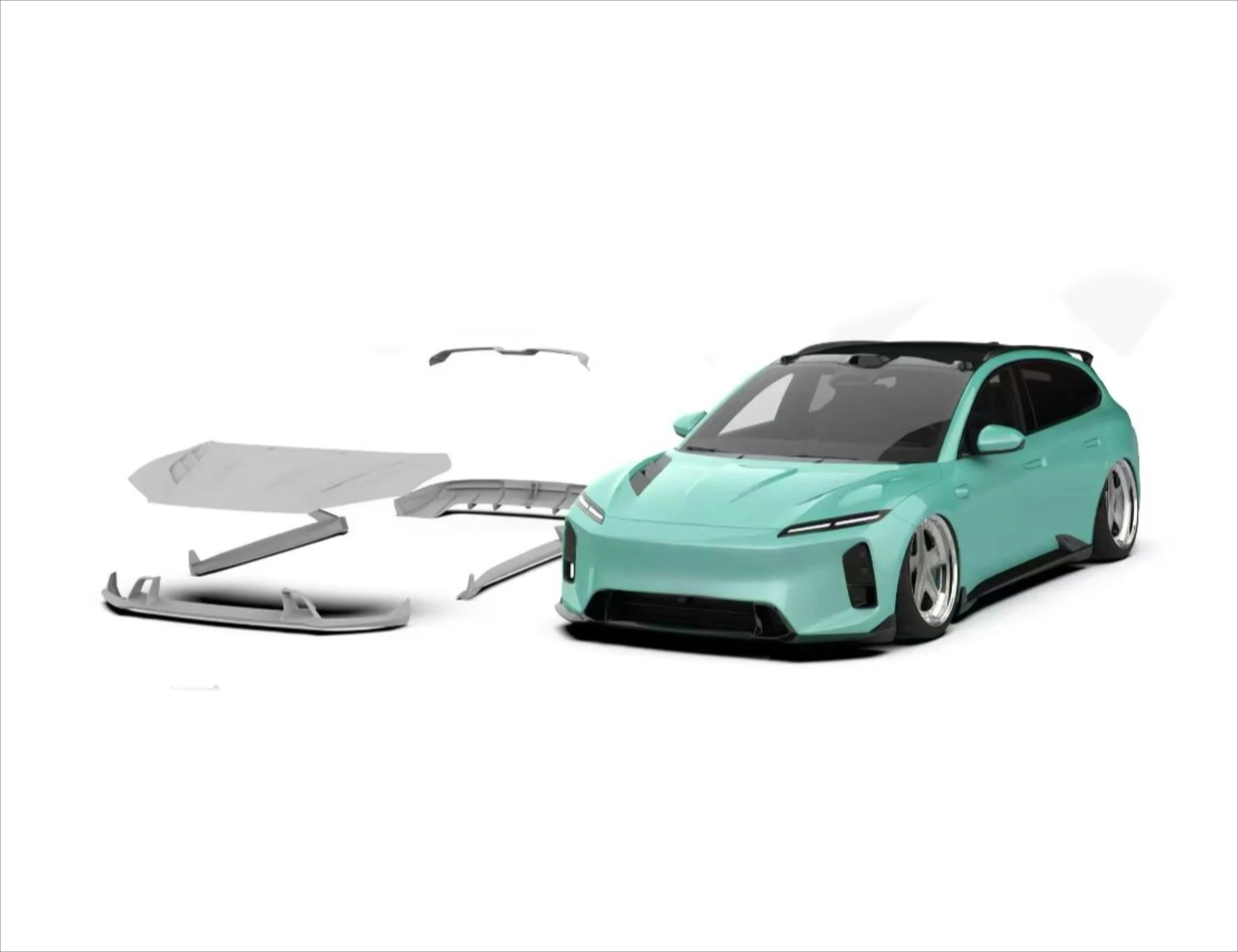 

High-Precision FORNIO ET5/ET5T 2025 Carbon Fiber BODYKIT