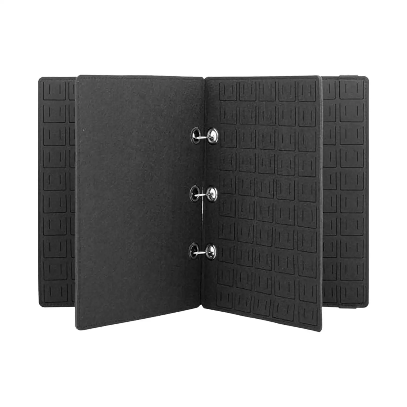 Enamel Pin Display Organizer Soft Felt Storage Book with Flip Pages for Brooch Pins and Anime Enamel Sets