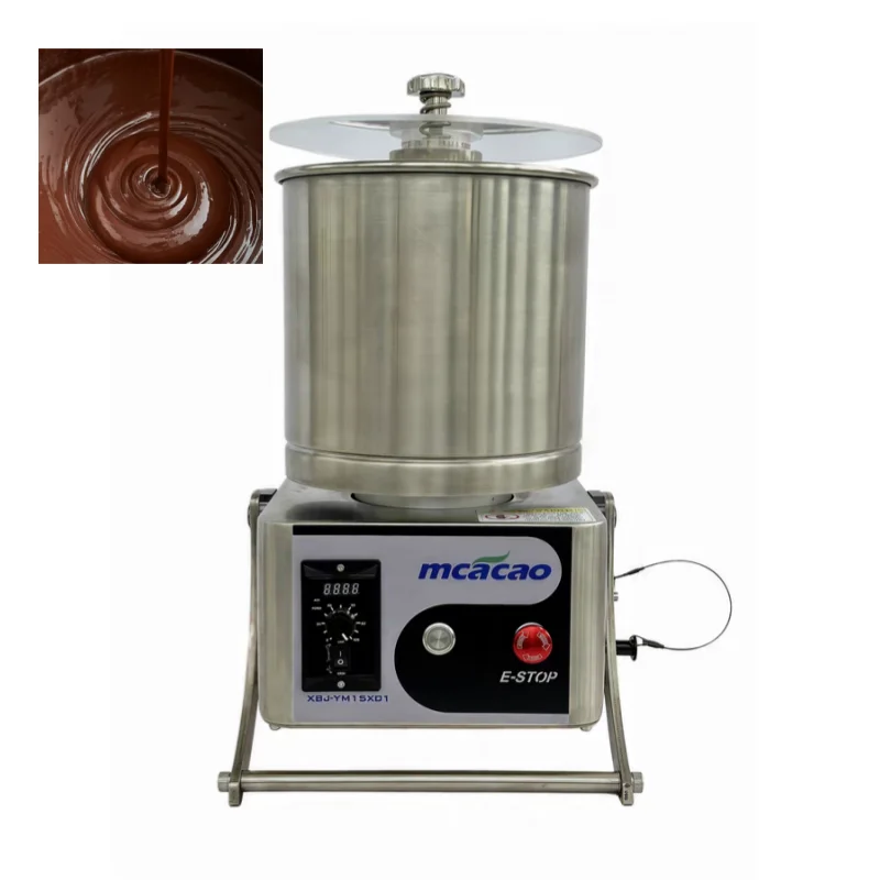7KG Chocolate Melanger Cacao Nibs Grinding Machine 220V Stone Grinder for Chocolate Making From Cocoa Nibs