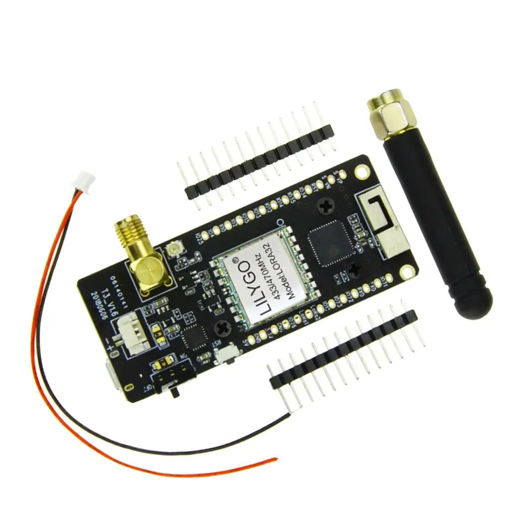 0.96 Inch OLED Lens Wifi Board Module SMA Antenna Lora Compatible Development Kit for Makers