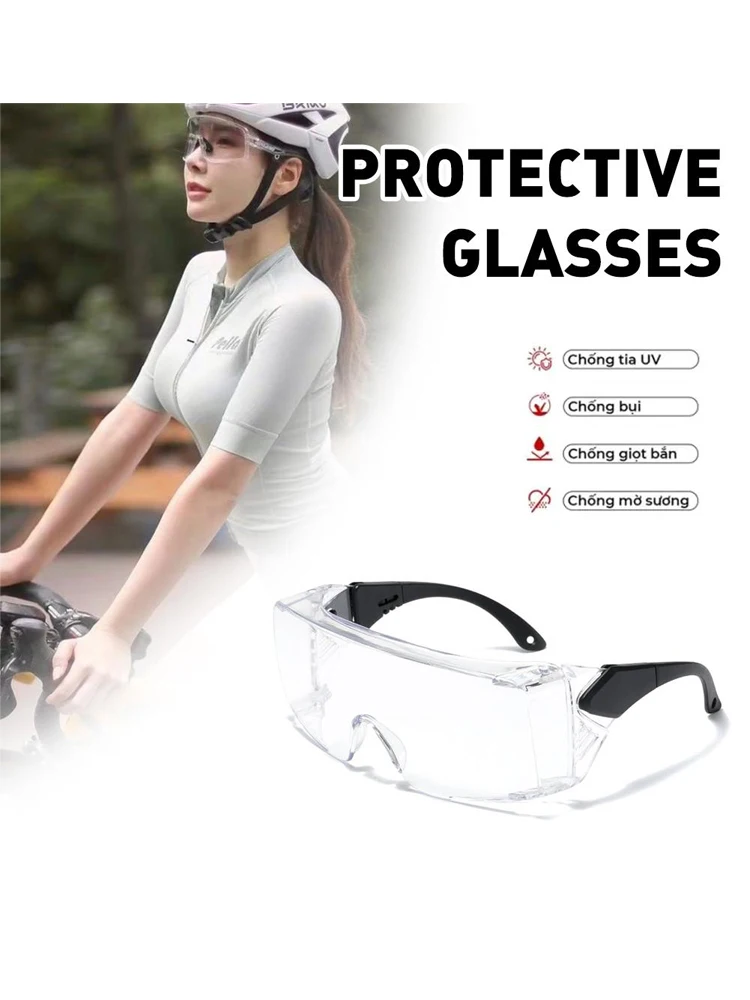 AliExpress karocola Safety Protective Goggles UV400 Protection Anti Dust Fog Multi-purpose Protection Glasses For Work Cycling Sports Accessories