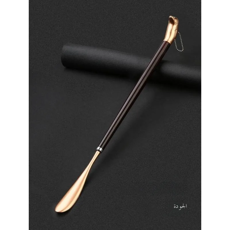 

Металлический рожок oe с длинной ручкой, для беременных женщин, удобный инструмент для вставки oe для домашнего использования, удобный, простой в использовании