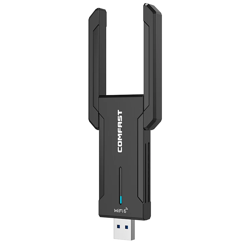 Адаптер Comfast AX5400 Wi-fi 6E 5 ГГц/2,4 ГГц/6 ГГц, Usb 3,0