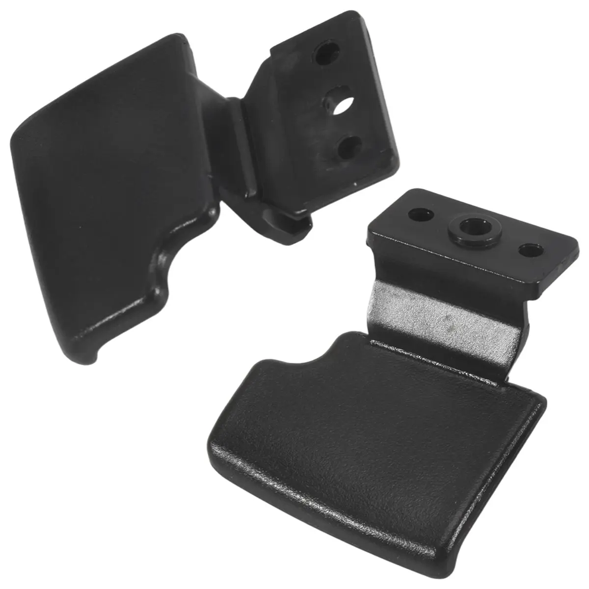 #83X center armrest lock,2PCS Console Armrest Lid Latch Lock Cover for Mitsubishi Outlander (Black)