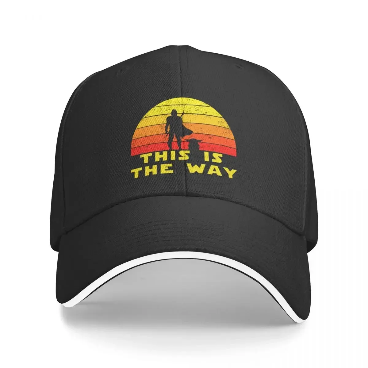 Mando Retro This is The Way ( variant ) Baseball Cap Hat Man For The Sun Winter hat Ball Cap Baseball Men Women's