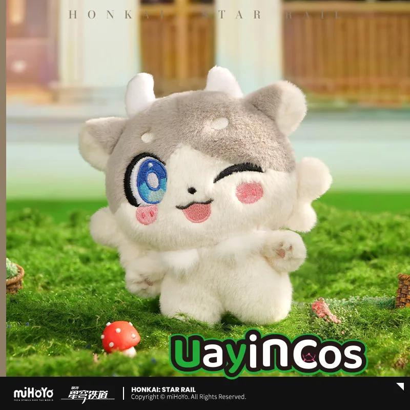 

13cm Original Honkai Star Rail Aventurine Kafka Castorice Stuffed Plushies Doll Clothes Keychain Ornament Anime Game Toy Kids