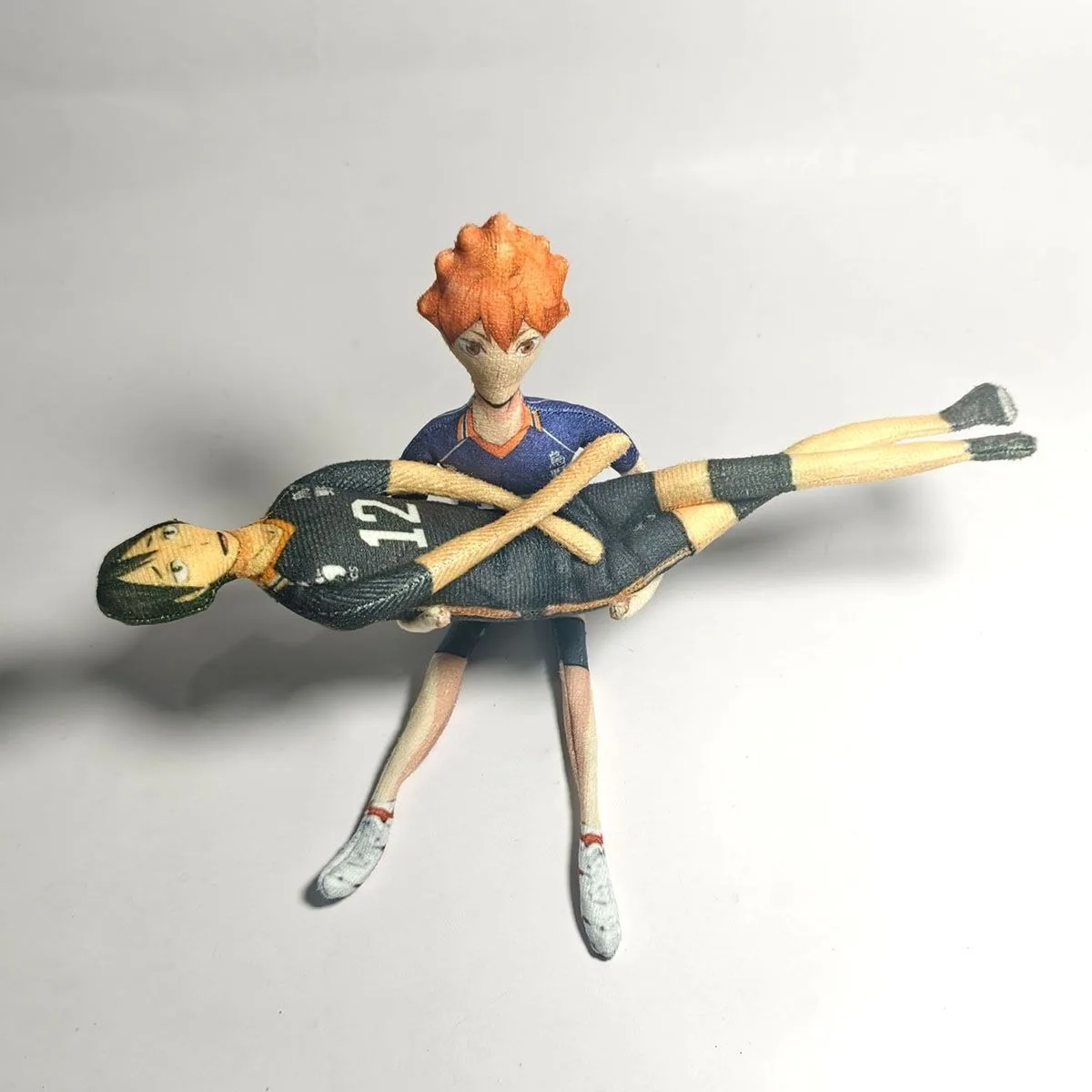 Anime Haikyuu!! Cosplay Plush Doll Hinata Shoyo Tobio Kageyama Sugawara Koushi Funny Body Wire Skeleton Action Stuffed Dolls