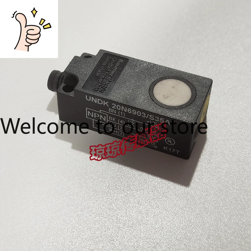 Sensor Ultrassônico Baumer UNDK 20N6903/S35A, Sensor de Interruptor de Proximidade