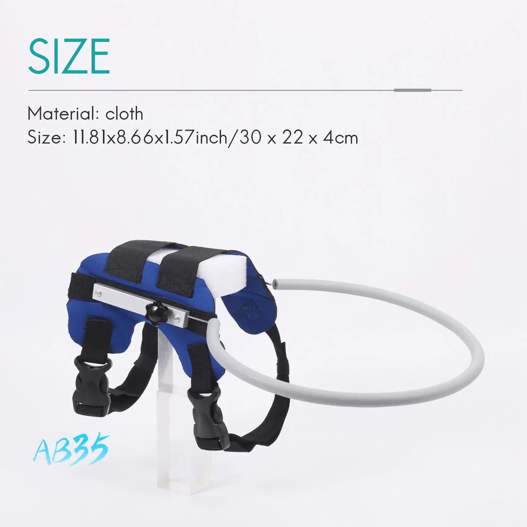

AB35-Blind Dog Harness Guiding Device, Halo Prevent Collision & Build Confidence Blind Dog Accessories