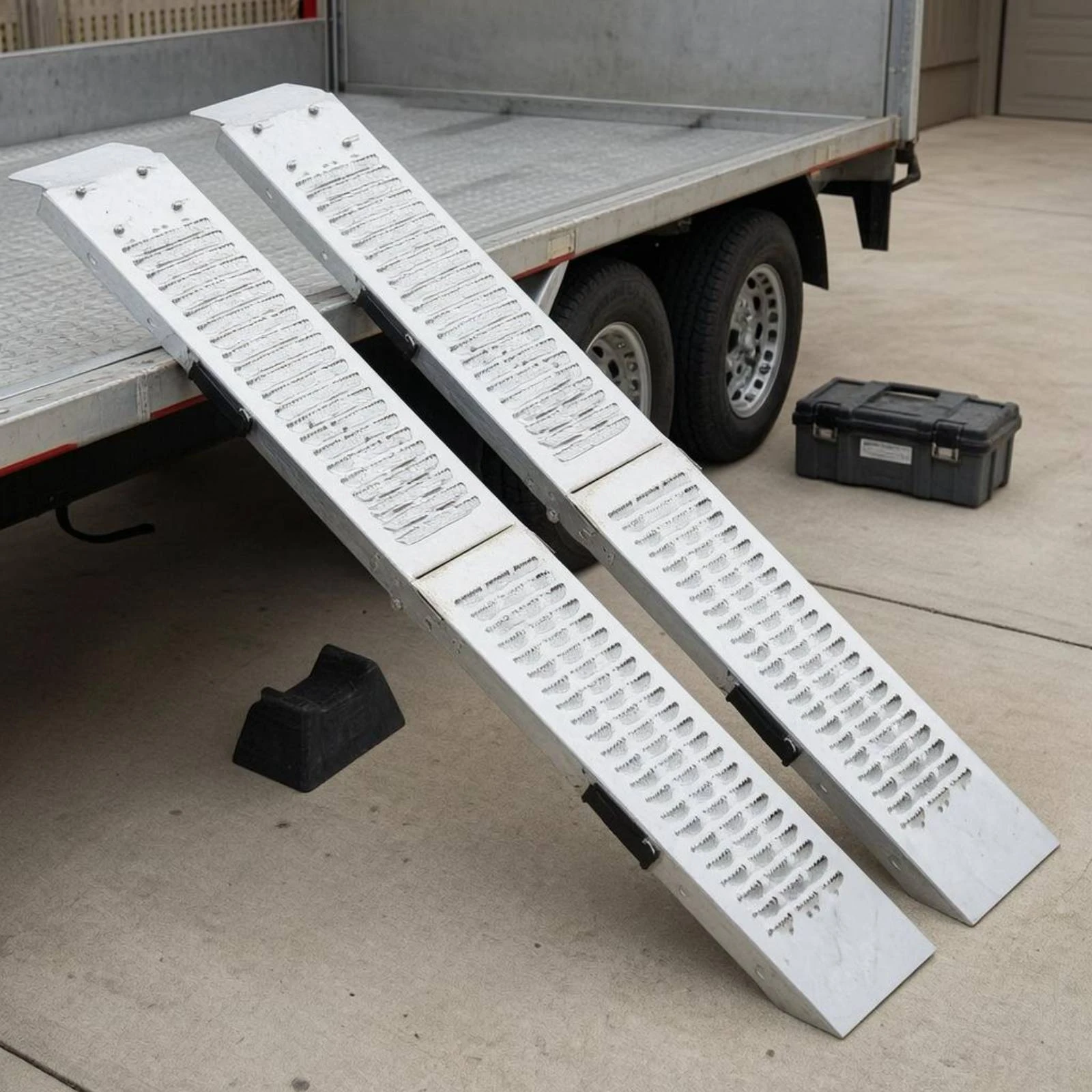 rampe-de-chargement-pliable-antiderapante-en-metal-avec-poignee-de-transport-pour-garage