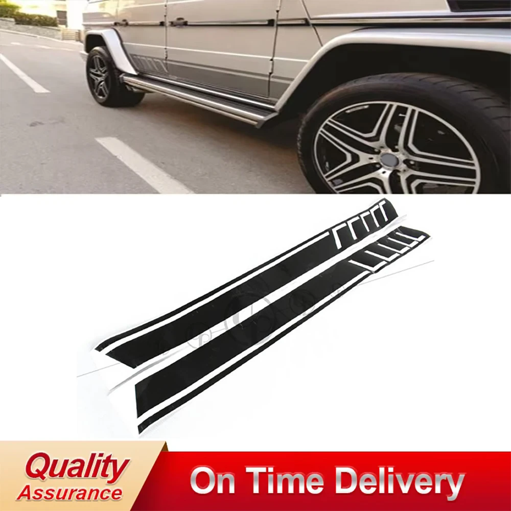 

G WAGON W463/W464 Боковые наклейки с обеих сторон Наклейки на корпус Внешние наклейки из АБС-пластика Декорации