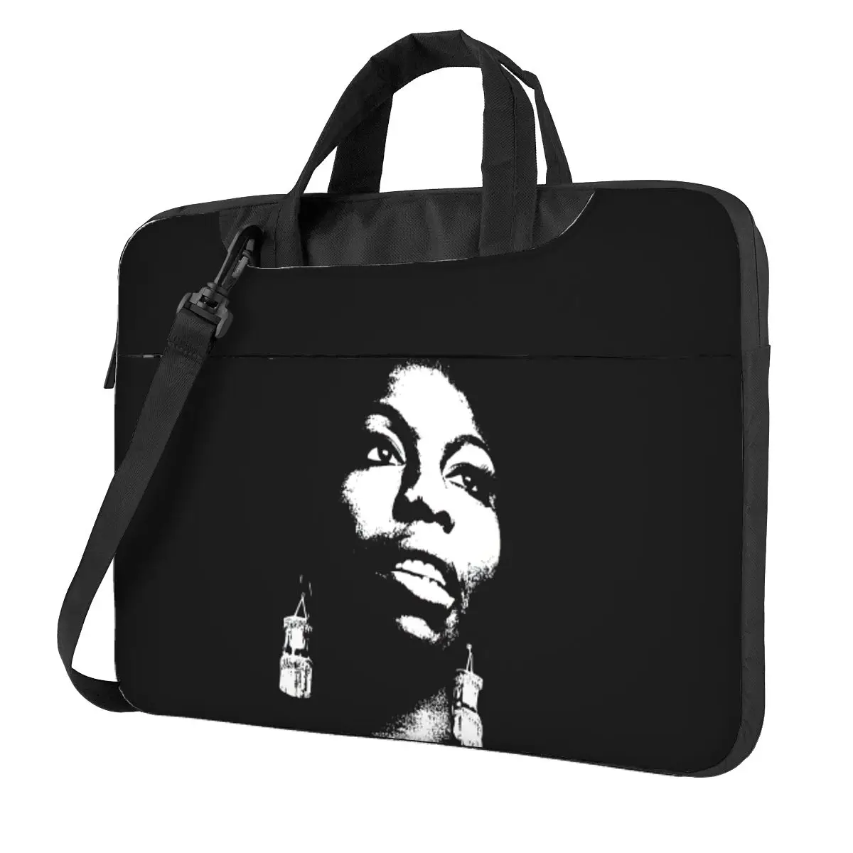 

Nina Simon Crossbody Laptop Bag Case Computer Bag Resistant Protective Notebook Pouch for Macbook Pro Lenovo