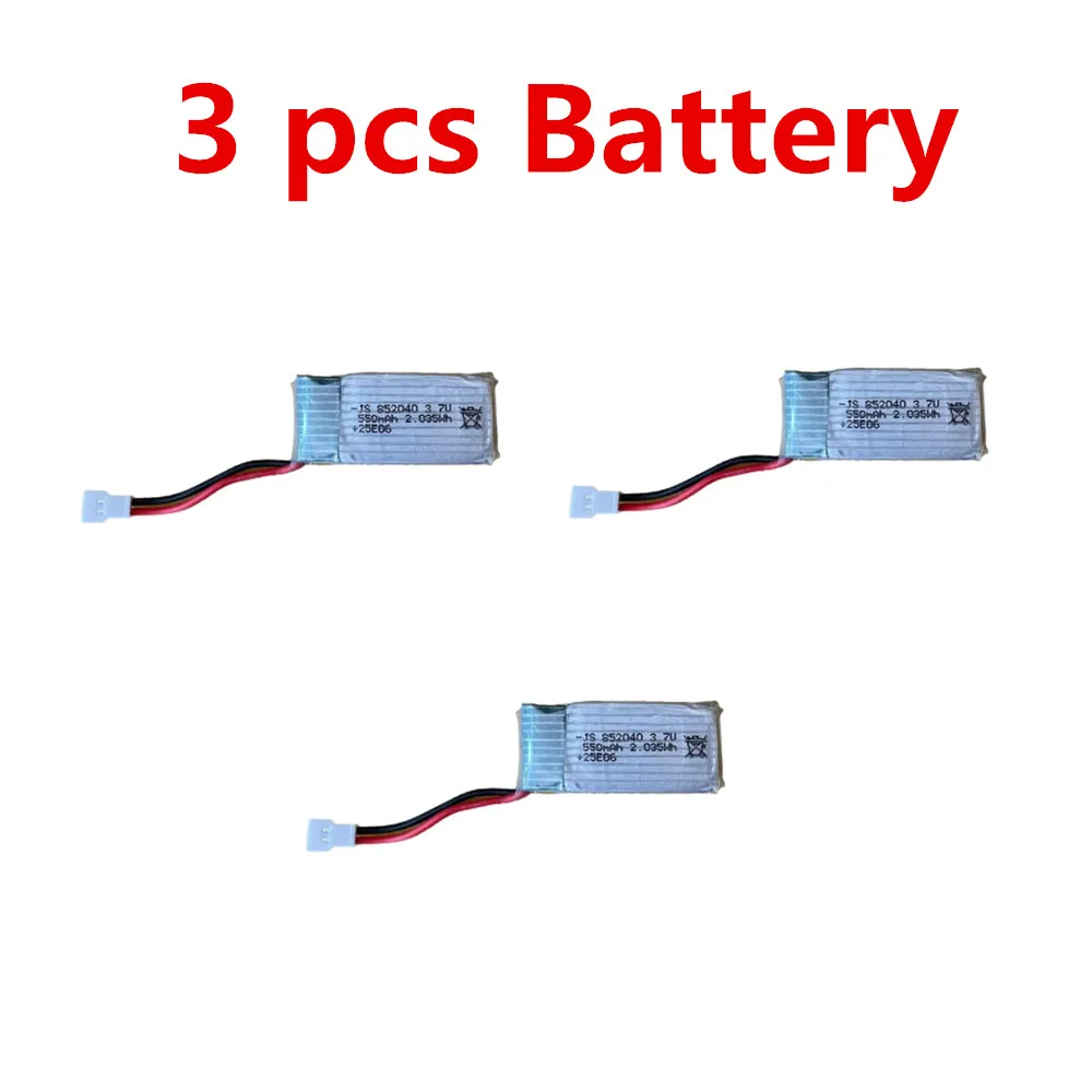 Batterie FX817 3.7v 550mAh, hélice/train d'atterrissage/autres accessoires pour: pièces d'avion FX817