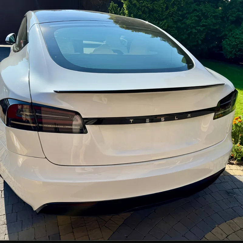 Aileron arrière de voiture en ABS de haute qualité pour Tesla Model S 2021 2022 2023 2024 2025