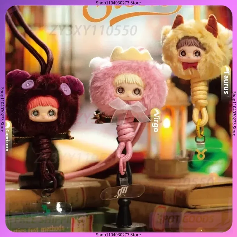 

New Maymei Blind Box Doll Twelve Constellation Story Series Mysterious Box Cute Mobile Phone Rope Doll Pendant Birthday Gift