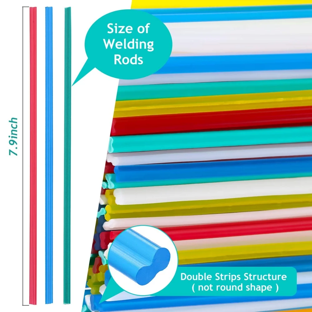 

Bumper Repair Kit PP Welding Rods Bumper Repair Polypropylene For Motorcycle Panels Polypropylene Welding Applications