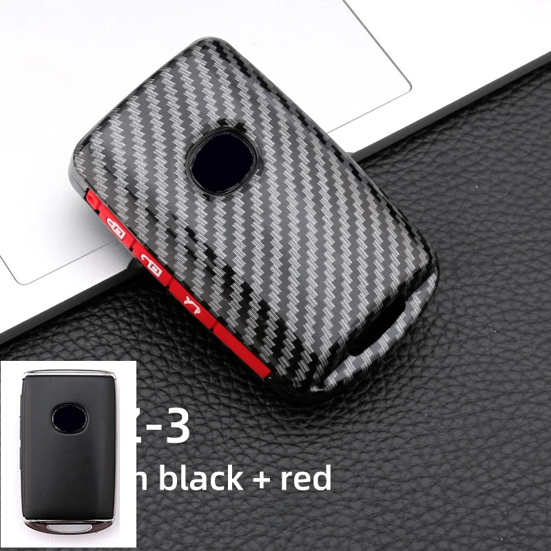 ABS Car Key Cases For Mazda CX-30 CX-5 CX-9 2020 2021 3 Sedan Hatchback 2019 Smart Remote Control Shell Protector Cover