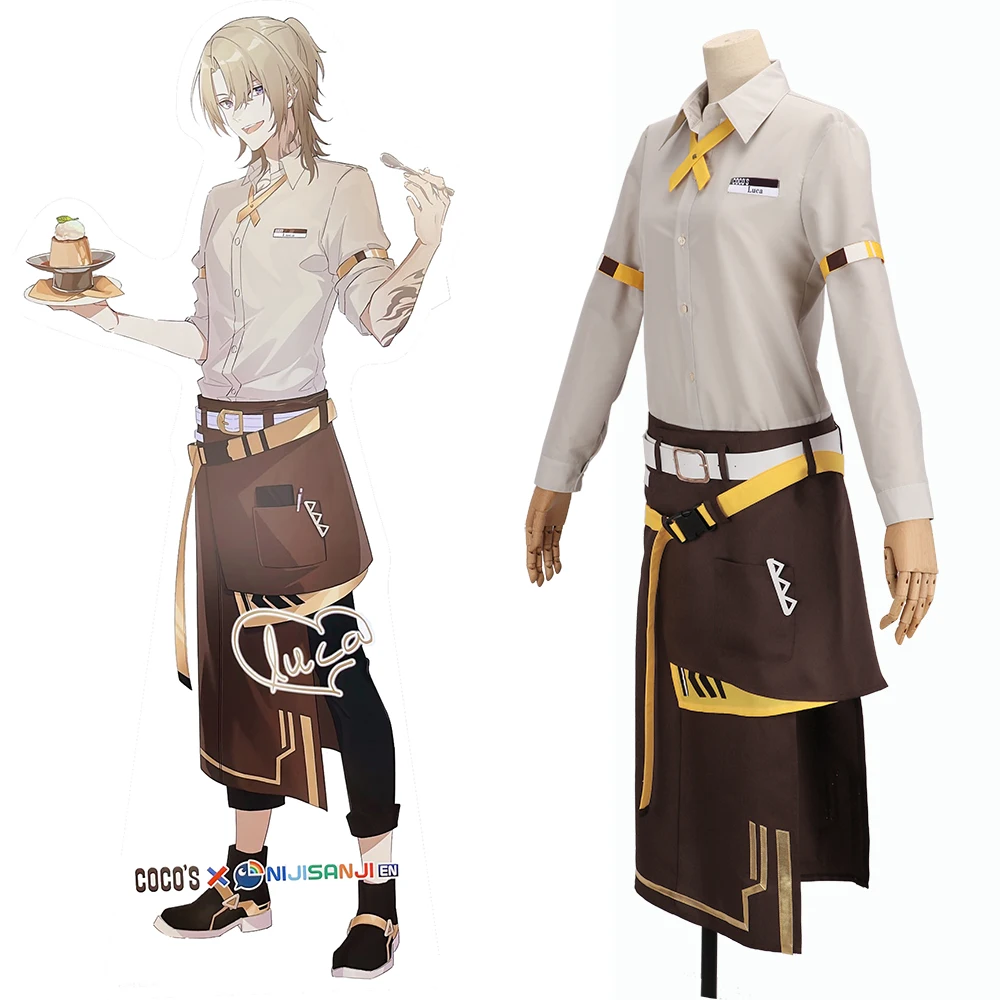 [Customized] Nijisanji Vtuber coco's Luxiem luca kaneshiro /Mysta/Shu/Ike/Vox Cosplay Costume Halloween outfits New Suit Uniform