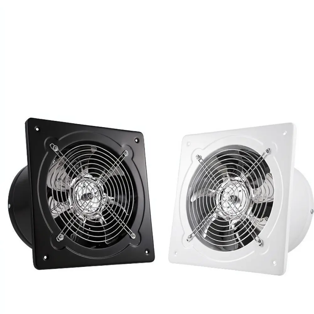 Metal Industrial Exhaust Fan For Kitchen Air Ventilation Blower Powerful Wall Mounted Extractor Reliable Air Quality Improvement