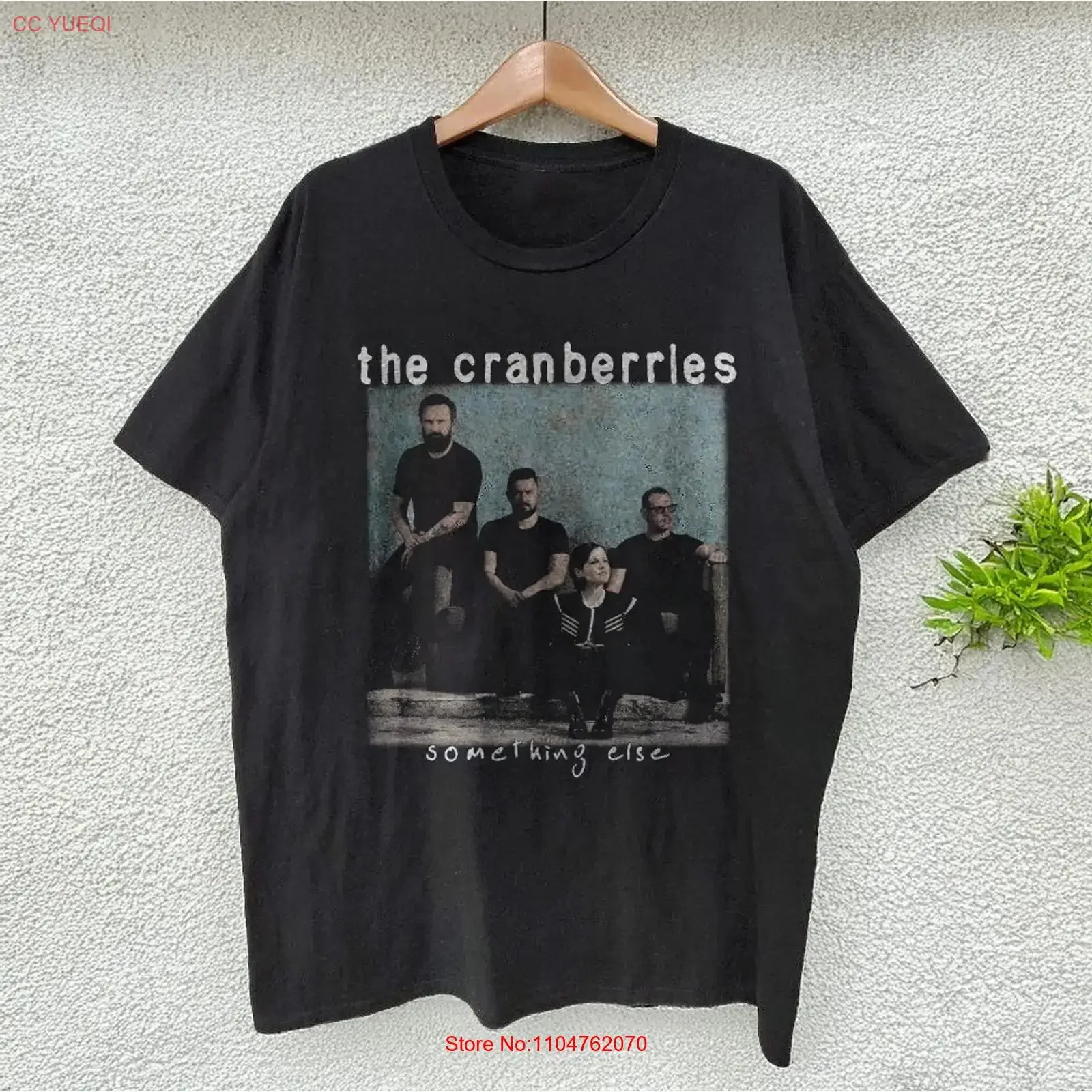 The Cranberries Something Else Charcoal Basic T Shirt Size S 5XL long or short sleeves vintage Washed Versatile homme