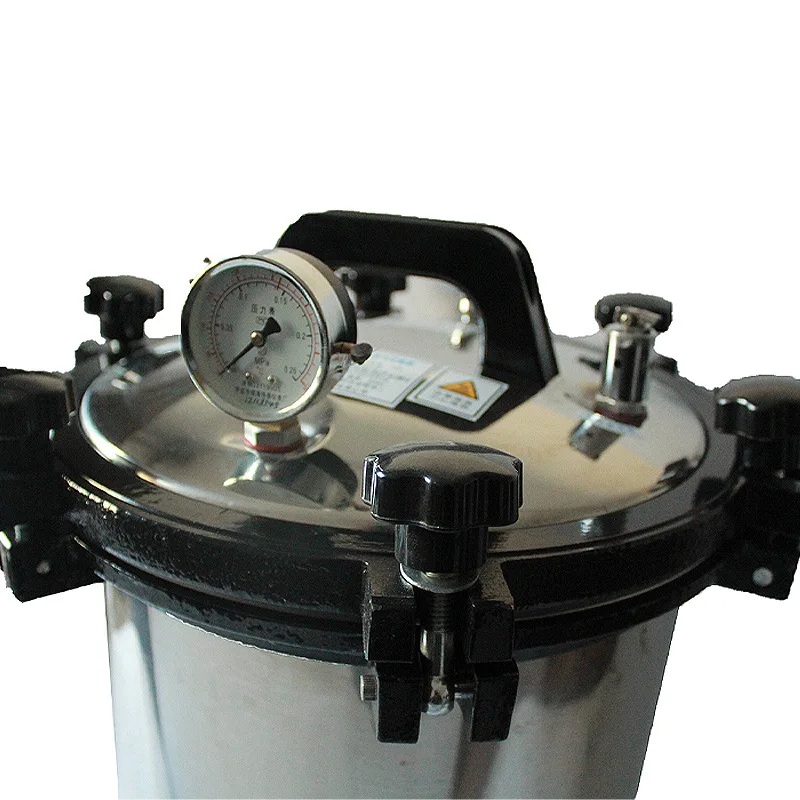 Vertical Design 304 Stainless Steel High Temperature Automatic Portable Autoclave Sterilizer Machine For Canned Food Tea Set