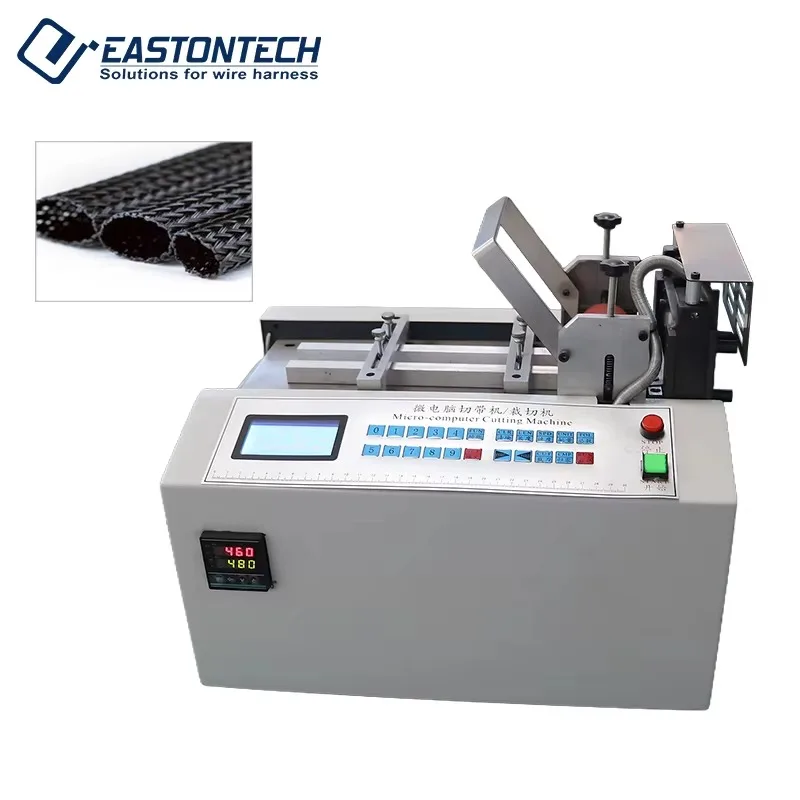Industrial Hot Cutting PVC Pipe Machine | Automatic Motor-Driven Plastic Tube Cutter Equipment 220V/110V Compatibility