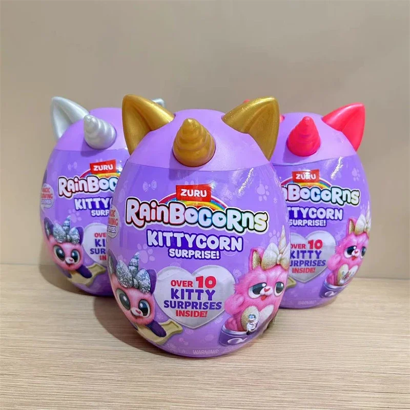 Original Zurue Blind Box Toys Figures Unicorn Meow Star People's Battle Surprise Magic Egg Doll Model Children's Toy Gifts